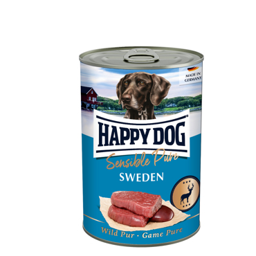 Happy Dog Sweden Grain Free Wild Pur Ελάφι 400g